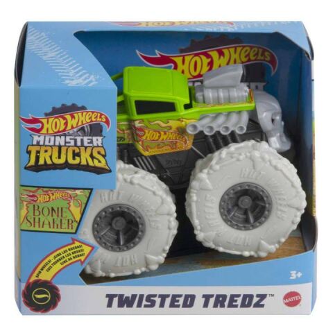 Mattel Gvk37 Hot Wheels Monster Trucks 1:43 Çek Bırak Arabalar*4