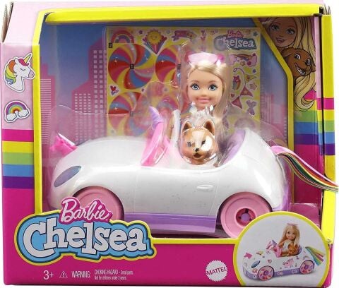 Mattel Gxt41 Barbie Chelsea  Bebek Ve Arabası*2