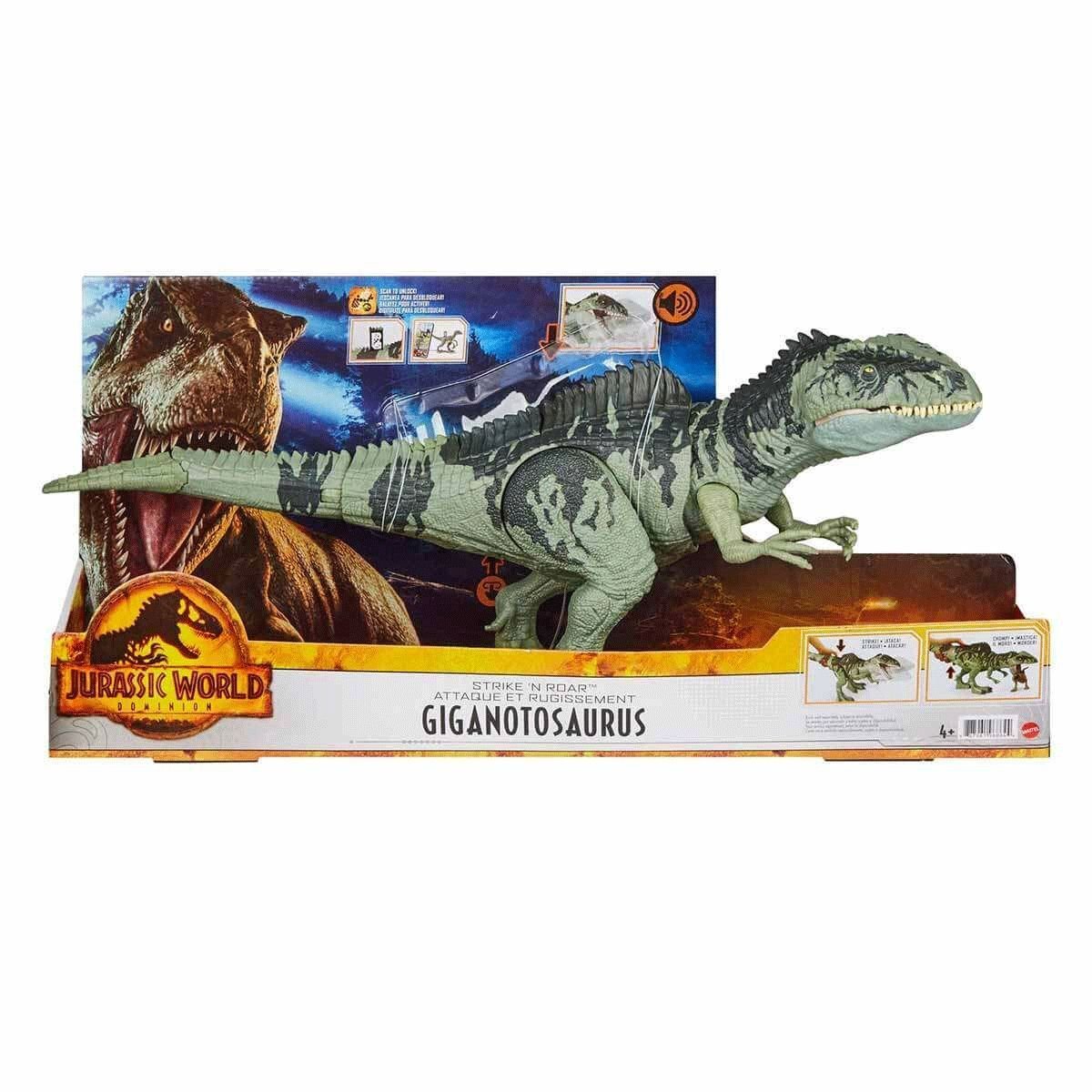 Mattel Gyc94  Jurassic World Kükreyen   Dev Dinozor Figürü*2