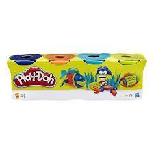 Hasbro B5517 Play-Doh 4'Lü Oyun Hamur*16