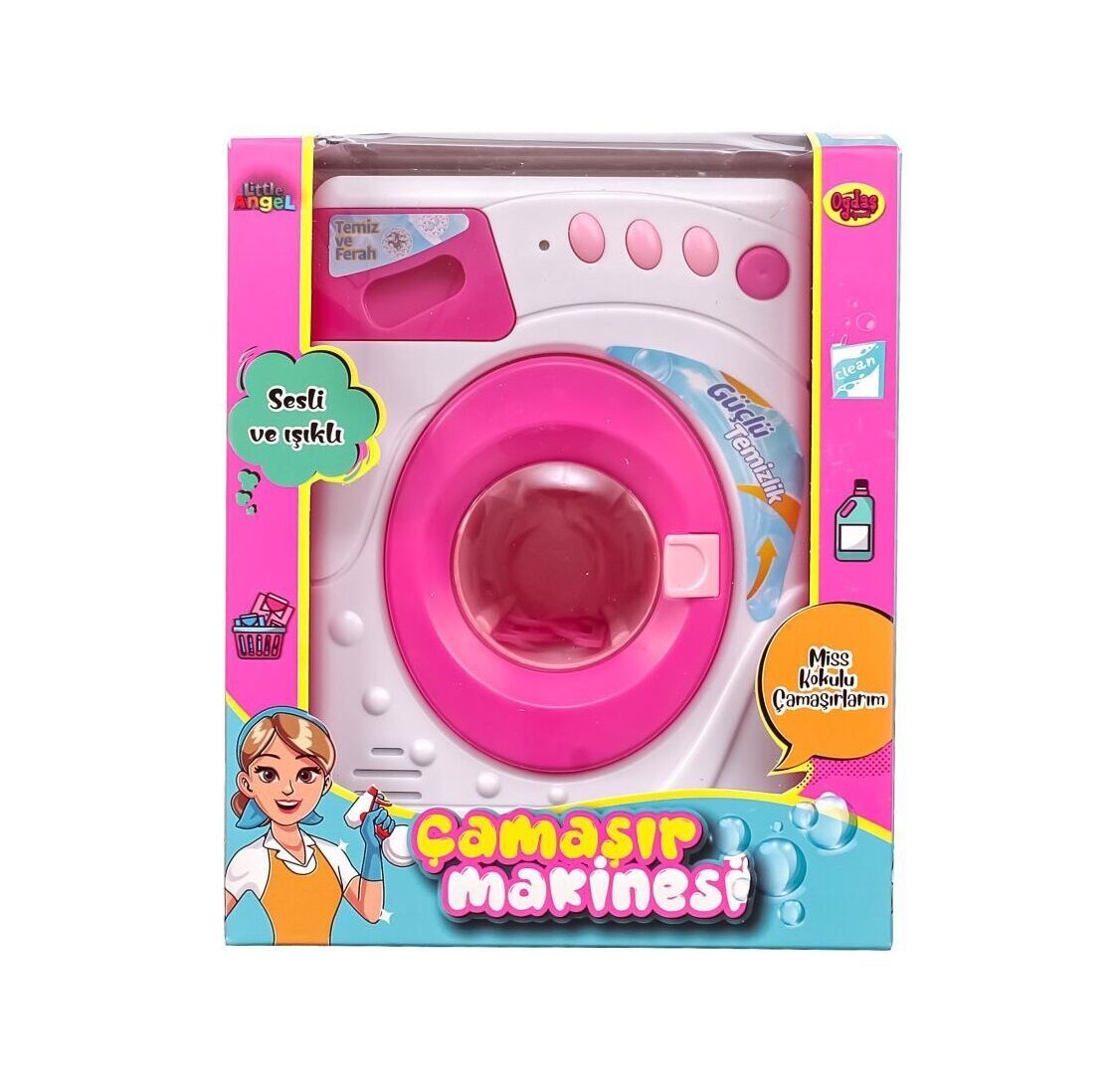 Oydaş 02604 Pilli Çamaşır Makinesi Orta Boy