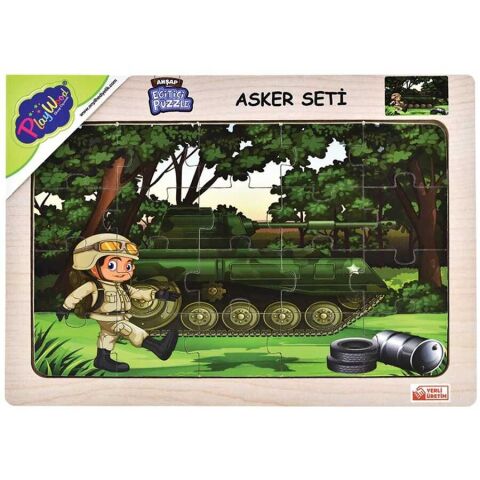 Onyıl Ony-Mix Eğitici Ahşap Puzzle Karışık