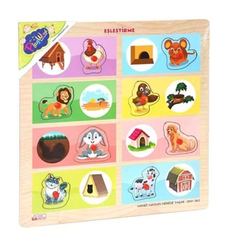 Onyıl Ony-363/364 Ahşap Tutmalı Eşleştirme Hangi Hayvan Nerede Yaşar