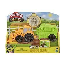 Hasbro F1012 Play-Doh Çalışkan Traktör Ve Römork*4