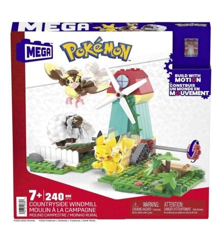 Mattel Hkt21 Mega Pok Yeldeğirmeni Kasabası Seti*6