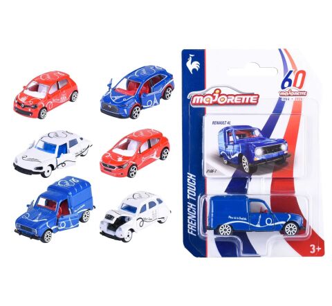 Sımba Smb-212055011 Majorette French Touch Premium Cars 6-Asst.