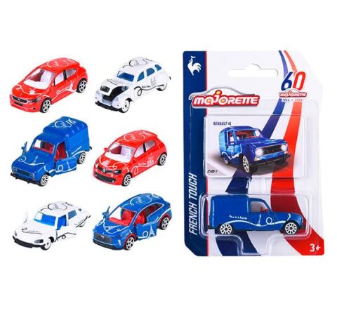 Sımba Smb-212055011 Majorette French Touch Premium Cars 6-Asst.