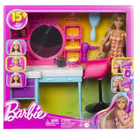 Mattel Hkv00 Barbie Muhteşem Kuaför Oyun Seti*3