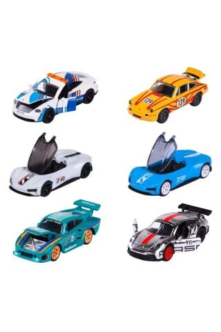 Sımba Smb-212053161 Porsche Deluxe Assortment, 6-Asst.