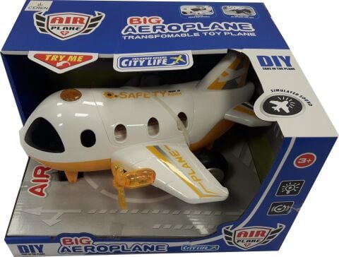 Ctoy 8805A/C/1B Işıklı Ve Sesli Araç Taşıyıcı Uçak