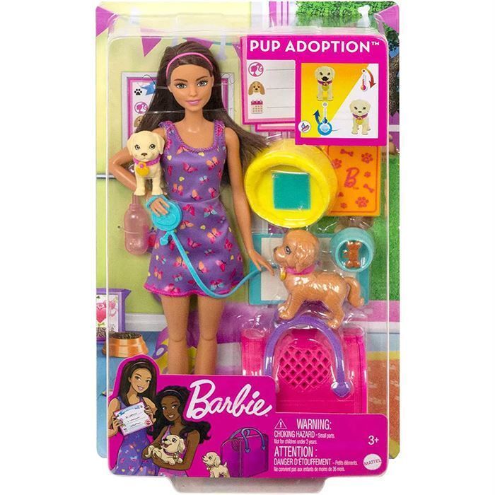 Mattel Hkd86 Barbie Ve Köpekçikleri Oyun Seti*4
