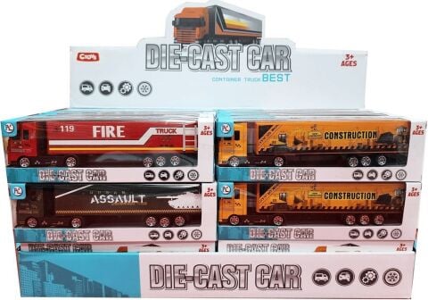 Ctoy-Hy521-2 Çek Bırak Metal Tır Kutulu 24'Lü Stant