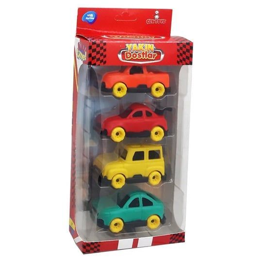 Çlk-373 Funny Arabalar(4Lü Kutu) *224