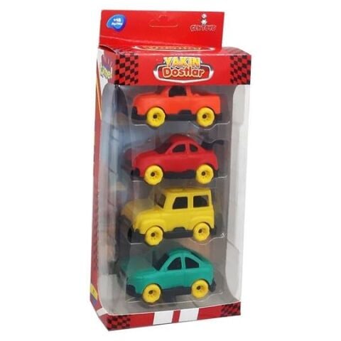 Çlk-373 Funny Arabalar(4Lü Kutu) *224