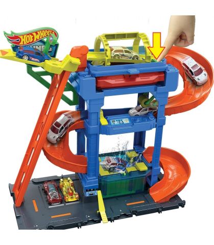 Mattel Htn80 Hot Wheels Oto Yıkama Oyun Seti*2