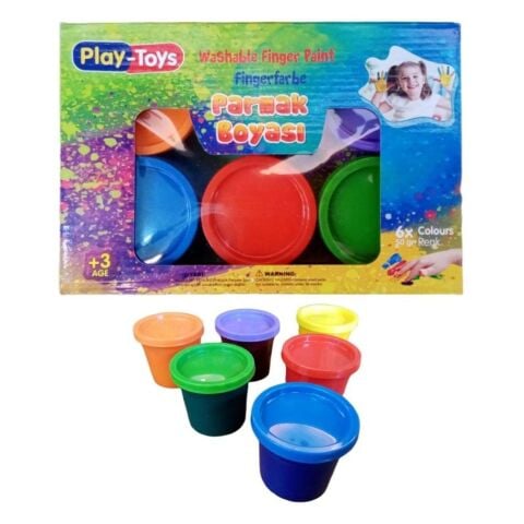 Playtoys Fınger Paınt 6X50 Ml *24