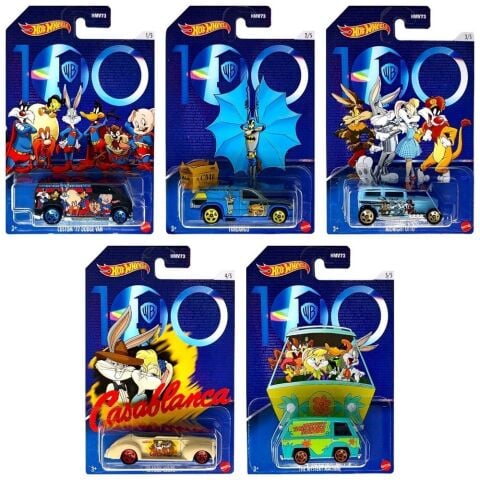 Mattel Hmv73 Hw W.Bros 100,Yıl Temalı Arabalar*24