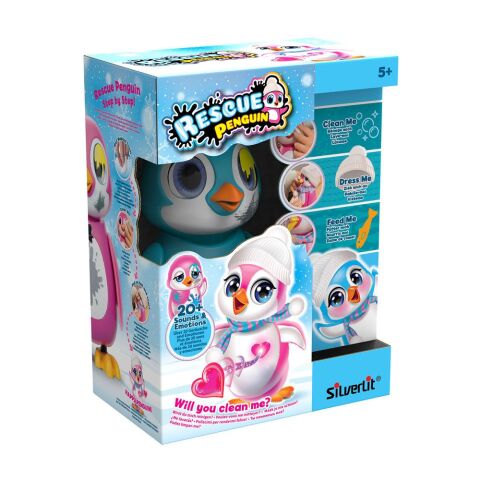 Neco Neco-Sıl-88652 Sılverlıt Rescue Penguın-Mavi