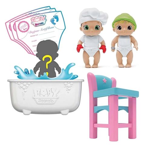 Neco Baby-76923 Baby Secrets Sürpriz Figür Ve Oyun Seti Asorti Seri 1