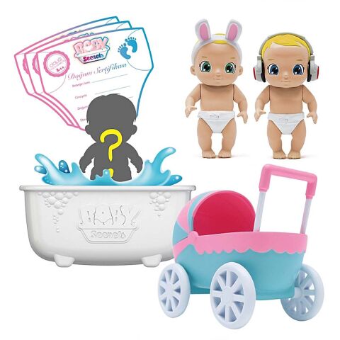 Neco Baby-76923 Baby Secrets Sürpriz Figür Ve Oyun Seti Asorti Seri 1