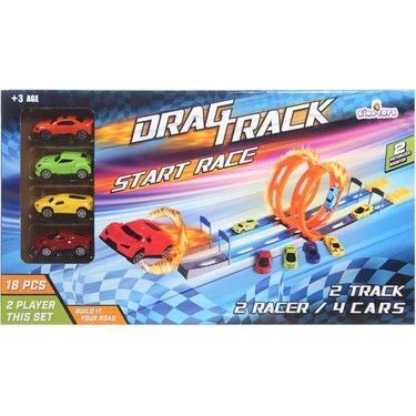 King Toys Fth01 Fırlatıcılı Yarış Pisti *24