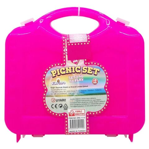 King Toys Eng-1112El Çantalı Piknik Set  *48