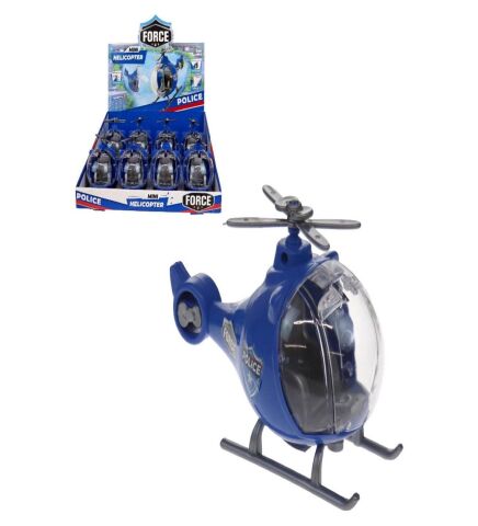 King Toys Lal-1101Police Mini Helicopter*96
