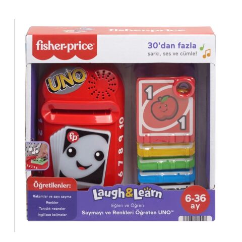 Mattel Hwh16 Fısher Proce Lnl Saymak Ve Renkelri Öğreten Uno*4