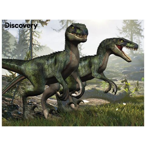Neco Prm-10682 Prime 3D-Velociraptor100 Parça Puzzle