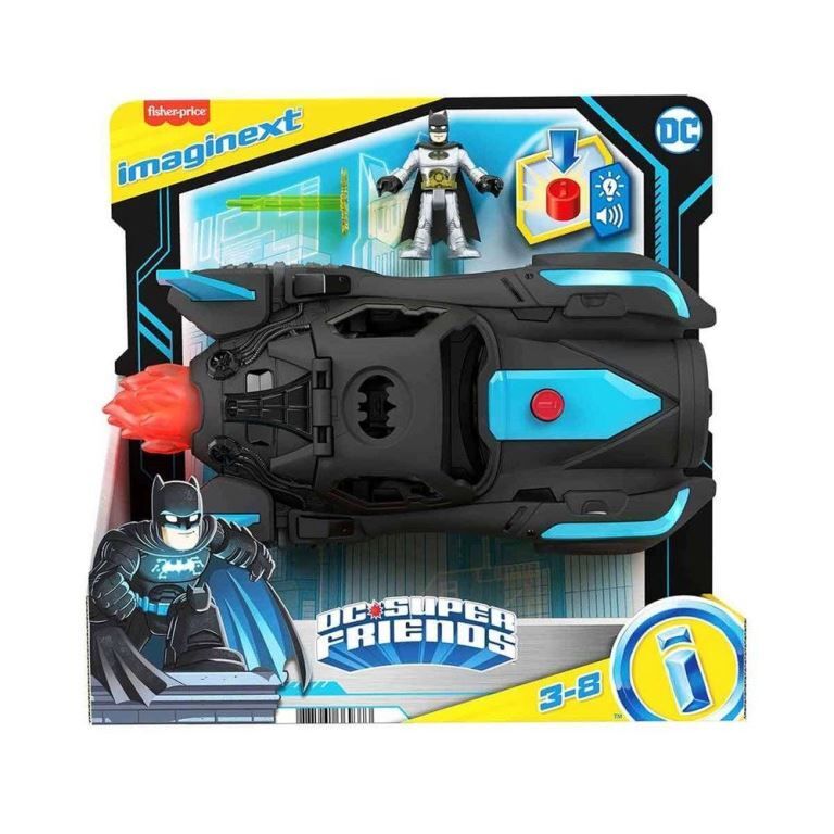 Mattel Hgx96 Fp Imagınext Işıklı Ve Sesli Batmobil*2