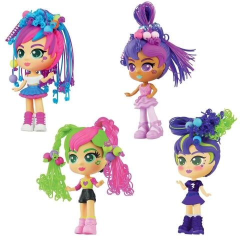 Neco Neco-Sıl-82082 Silverlit Curli Girls Bebek Asorti