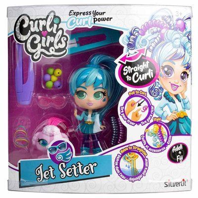 Neco Neco-Sıl-82086 Silverlit Curli Girls Bebek Ve Hayvan 2 Li Set Asorti