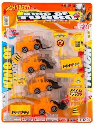 Nizam Nzm-072 Aksesuarlı İnşaat Seti