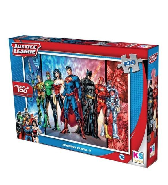 Ks Games Jl714 Justice League 100 Parça