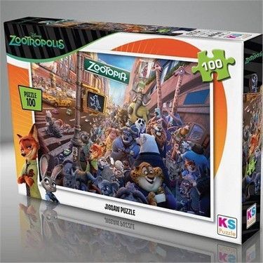 Ks Games Zt714 Zootropolıs Puzzle 100 Parça