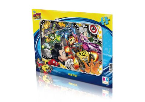 Ks Games Mch704 Mickey Mouse Frame Puzzle 24 Parça