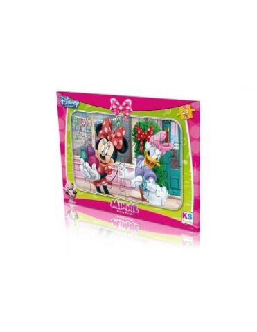 Ks Games Mın704 Mınnıe Mouse Frame Puzzle 24 Parça