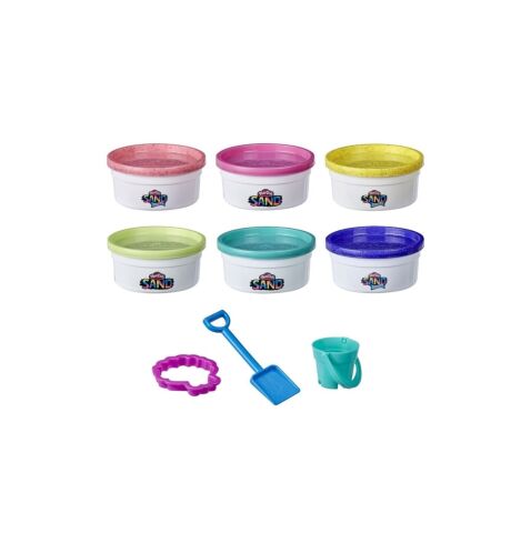 Hasbro F0103 Play-Doh Kum Hamur 6'Lı Set*6