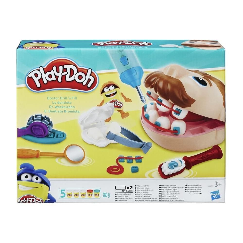 Hasbro F1259 Play-Doh Dişçi Seti*4
