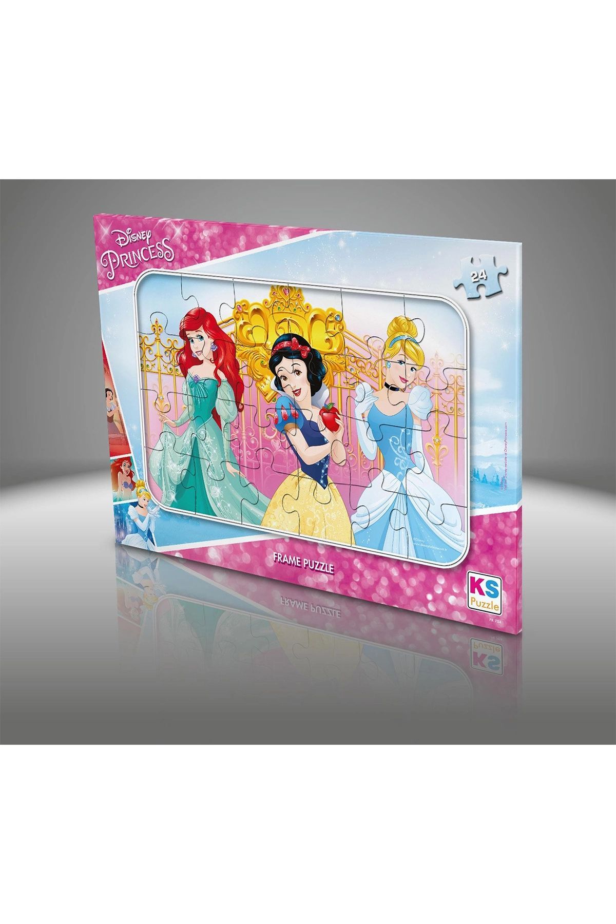 Ks Games Pr704 Princess Frame Puzzle 24 Parça