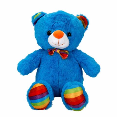 Sunman Sun-Jnh-Pff-Peluş Ayı Renkli Kurdeleli 30Cm.6R.  S-2962 *42