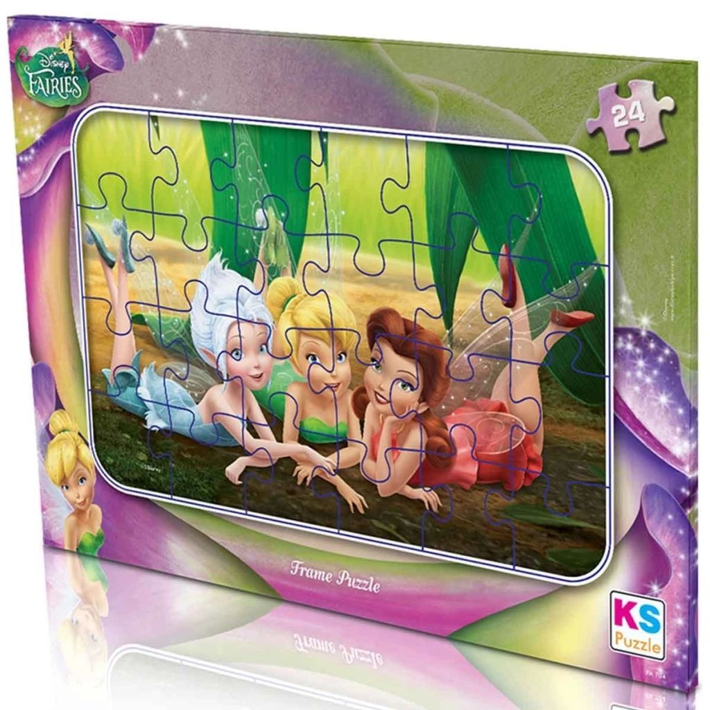 Ks Games Fa704 Fairies Frame Puzzle 24 Parça