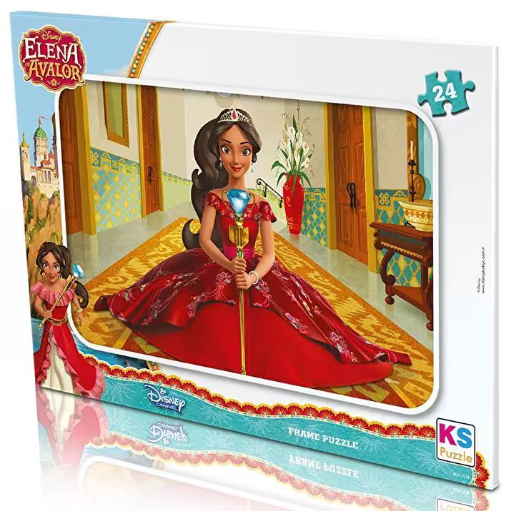 Ks Games Eln704 Elena Avalor Puzzle 24 Parça
