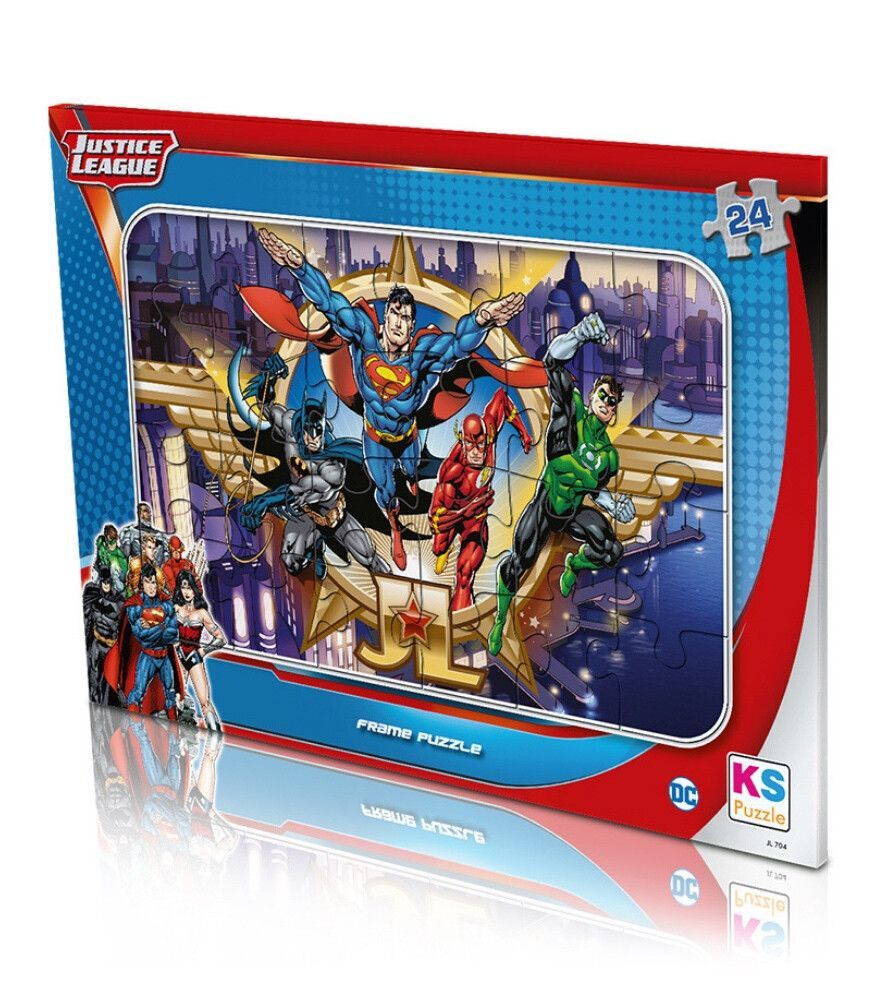 Ks Games Jl704 Justıce League  Puzzle 24 Parça