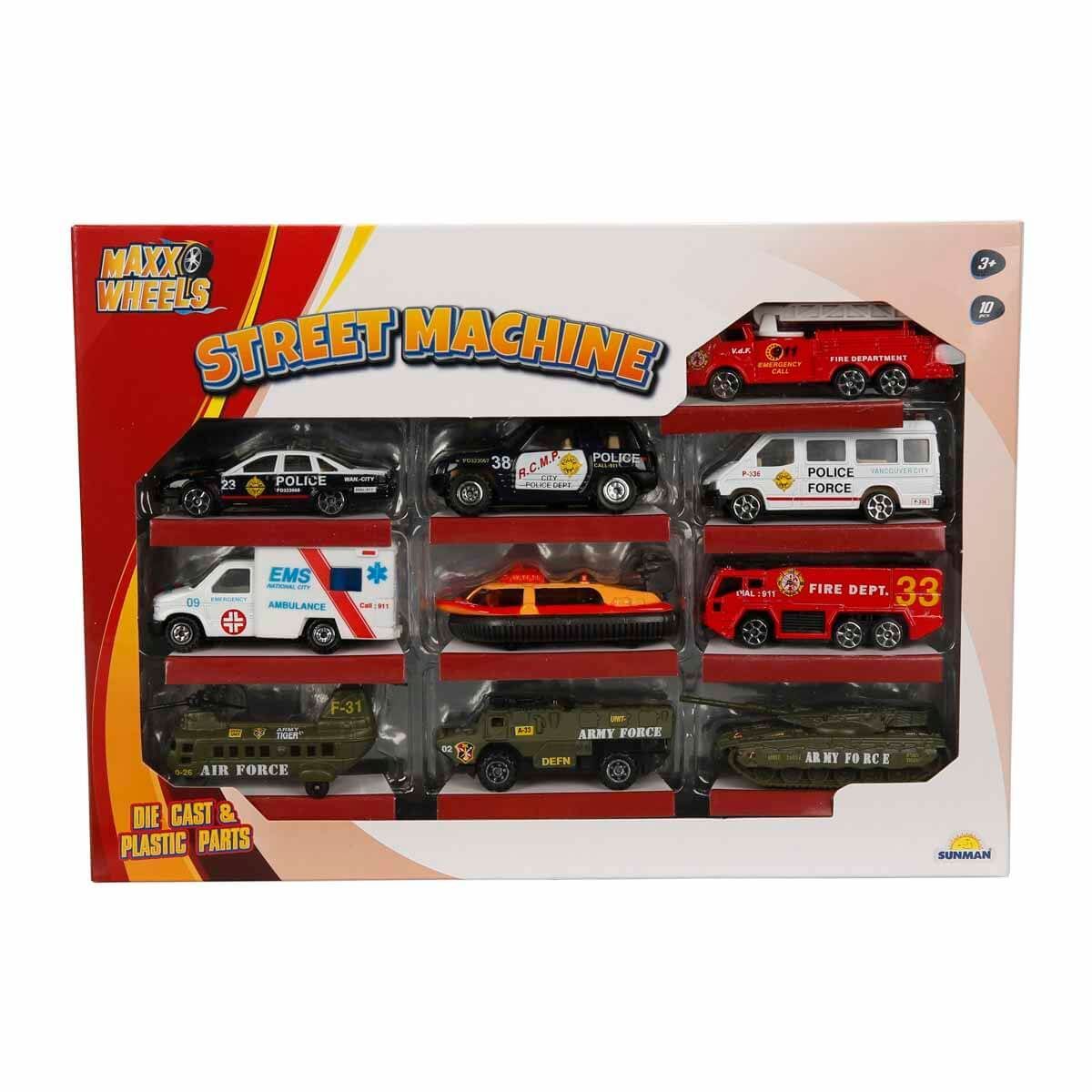 Sunman Sun-Pıo-Mxx-Dc.Araç 10Lu Paket Polis/Asker/İtfaiye S01019009*24