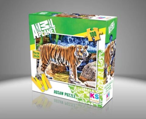 Ks Games 10102 Amazing Tiger 100 Prç.