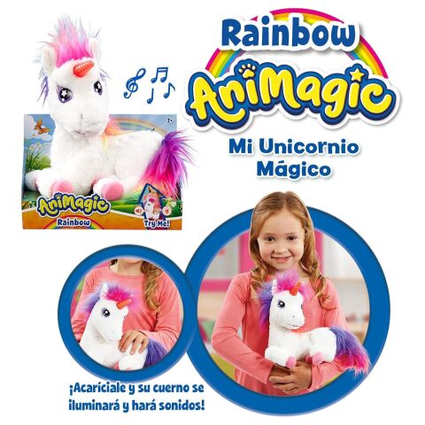 Neco Golı-256301 Animagic Parlayan Gökkuşağı Unicorn