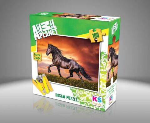 Ks Games 10105 Black Beauty 100 Prç.
