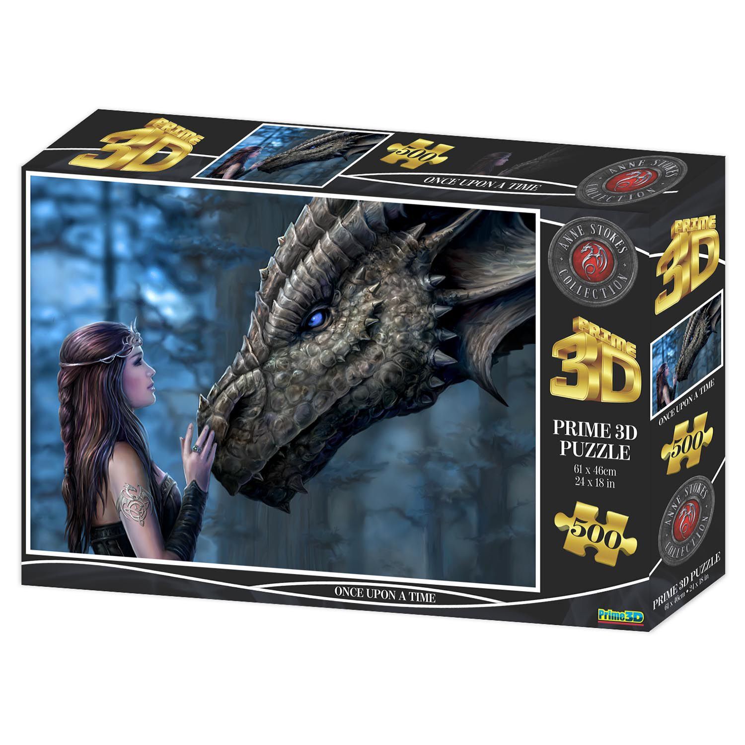 Neco Prm-10339 Prime 3D-Once Upon A Time-500 Parça Yetişkin Puzzle