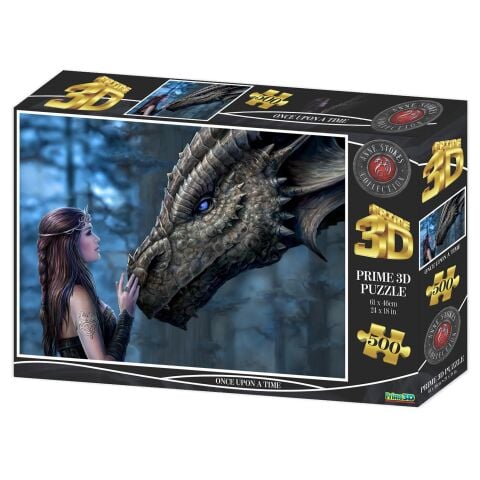 Neco Prm-10339 Prime 3D-Once Upon A Time-500 Parça Yetişkin Puzzle